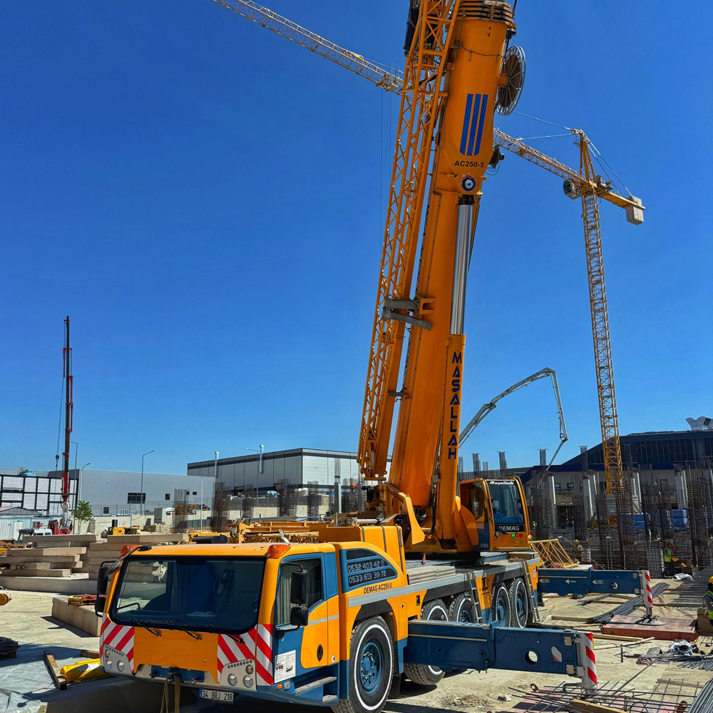 Semih Ertekin Vinç, Kiralık Vinç, Platformlar, Hiab Vinç, Mobil Vinç, Manlift, Çekici, Nakliye, Vinç İşletmeciliği